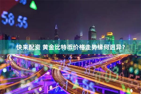 快来配资 黄金比特币价格走势缘何迥异？